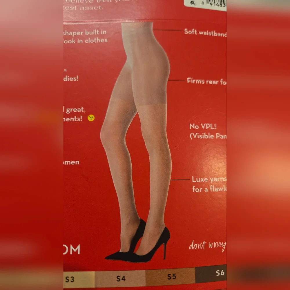 Spanx Firm Believer Shaping Sheers Size B Color S2 Nude 20211R 20 Denier New